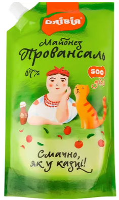 Майонез Олівія Провансаль 67% 500 г